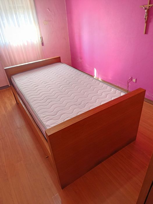 Cama de Solteiro com colchão