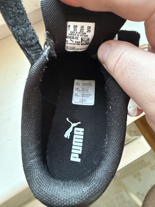 Дитячі кеди Puma 33 розмір. de-91074