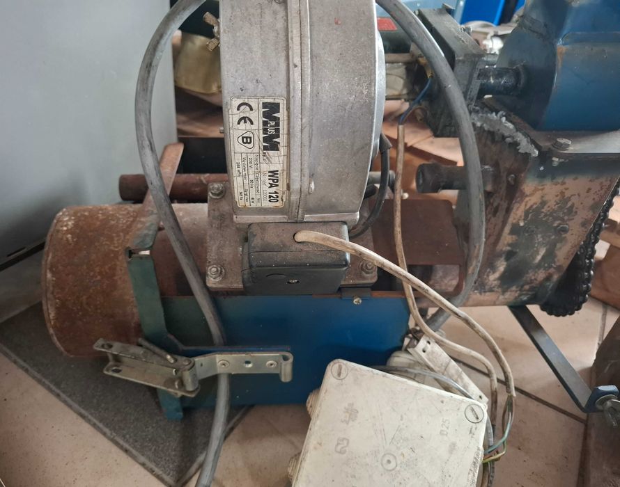 Palnik pellet owies zrębka kompletny zestaw sterowanie podajnik uchwyt