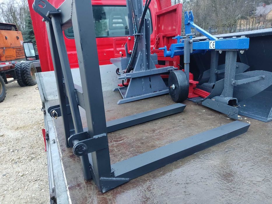Widły do palet#paleciak mocowanie na tył ciągnika solidne Transport