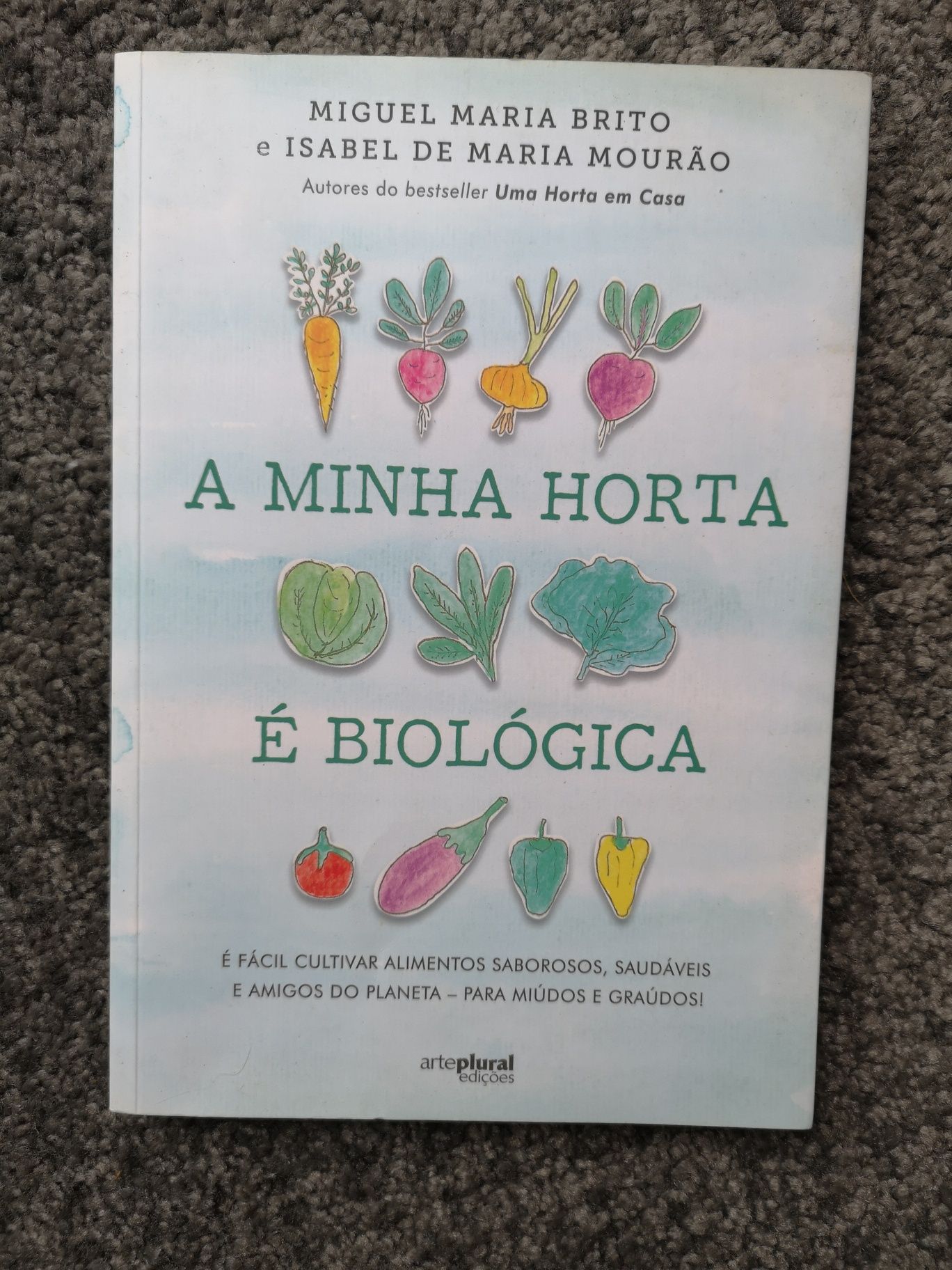 Livro A Minha Horta é Biológica