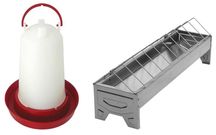 Zestaw Poidło 3L I Korytko Metalowe 50Cm