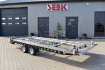 Wiola Laweta uchylana hydraulicznie L27G45P - DOSTAWA!!!  DOSTAWA!! Super laweta - idealna do transportu niskich aut sportowych.