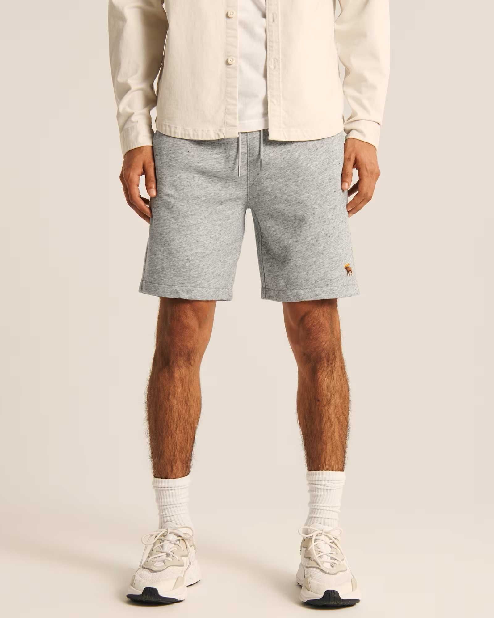 Шорты на флисе Abercrombie & Fitch Аберкромби М, L, XL, XXL. Оригинал