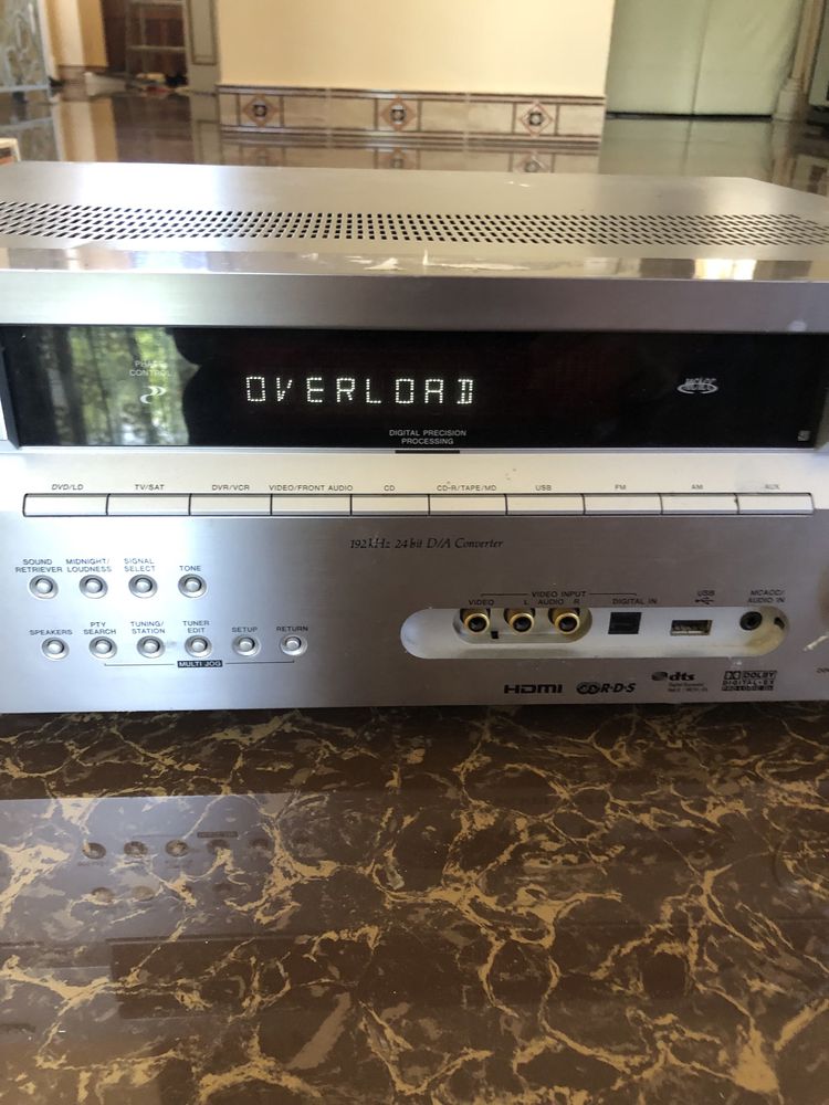 Ресивер 7.1  Pioneer vsx 917v требует ремонта