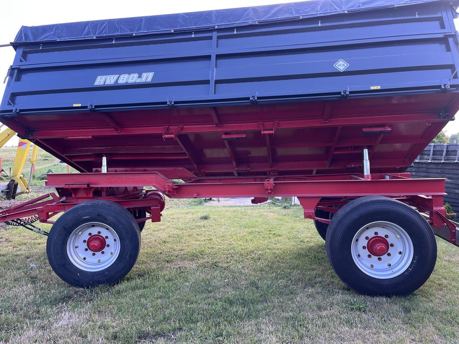Przyczepa wywrotka  HL 80.11  zarejestrowana nie 60 ifa 10 rolnicza