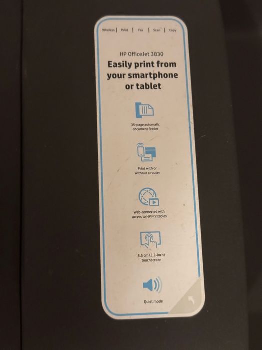 Impressora HP OfficeJet 3830
