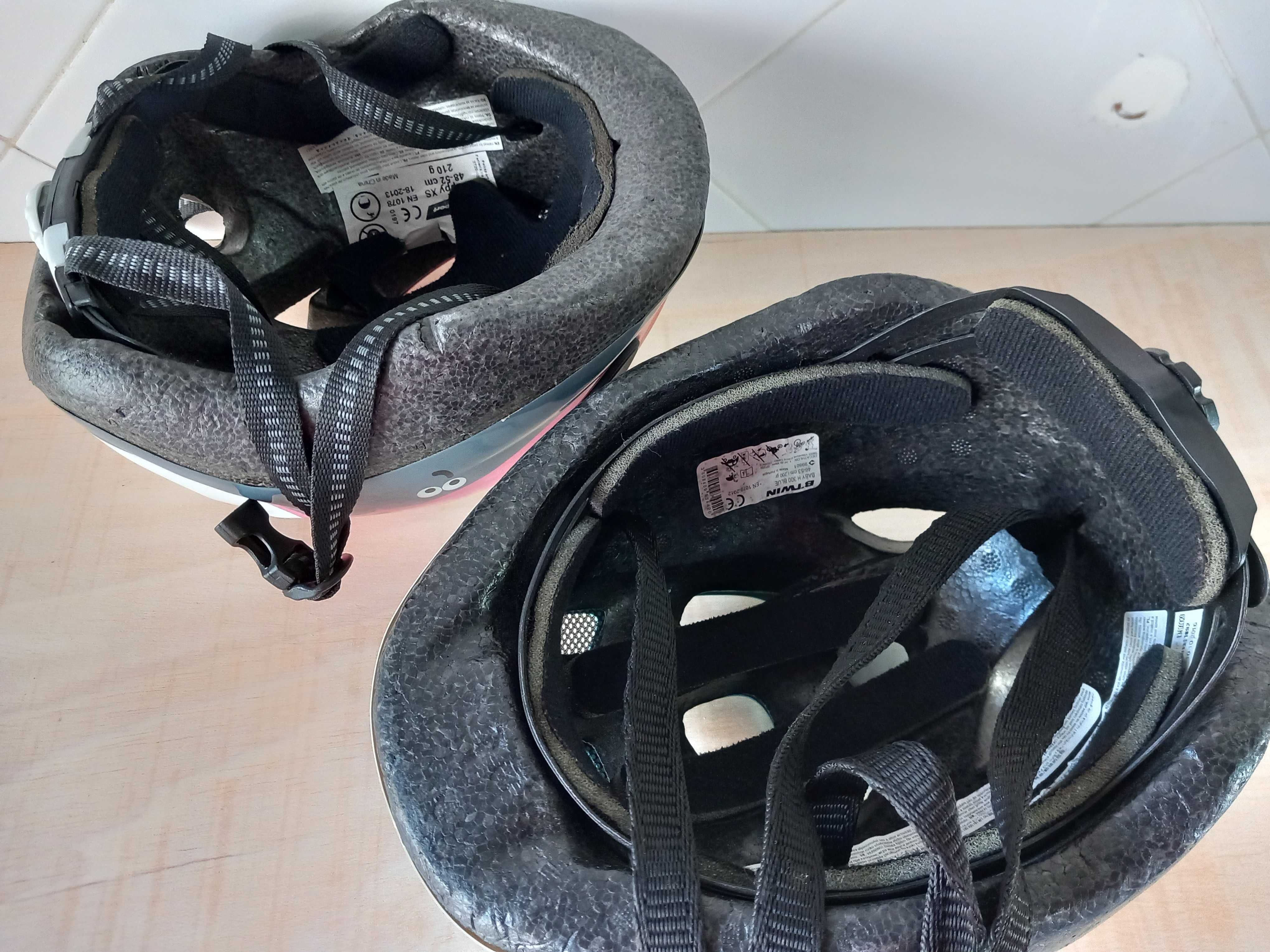 Capacetes BTT Crianças (Decathlon)