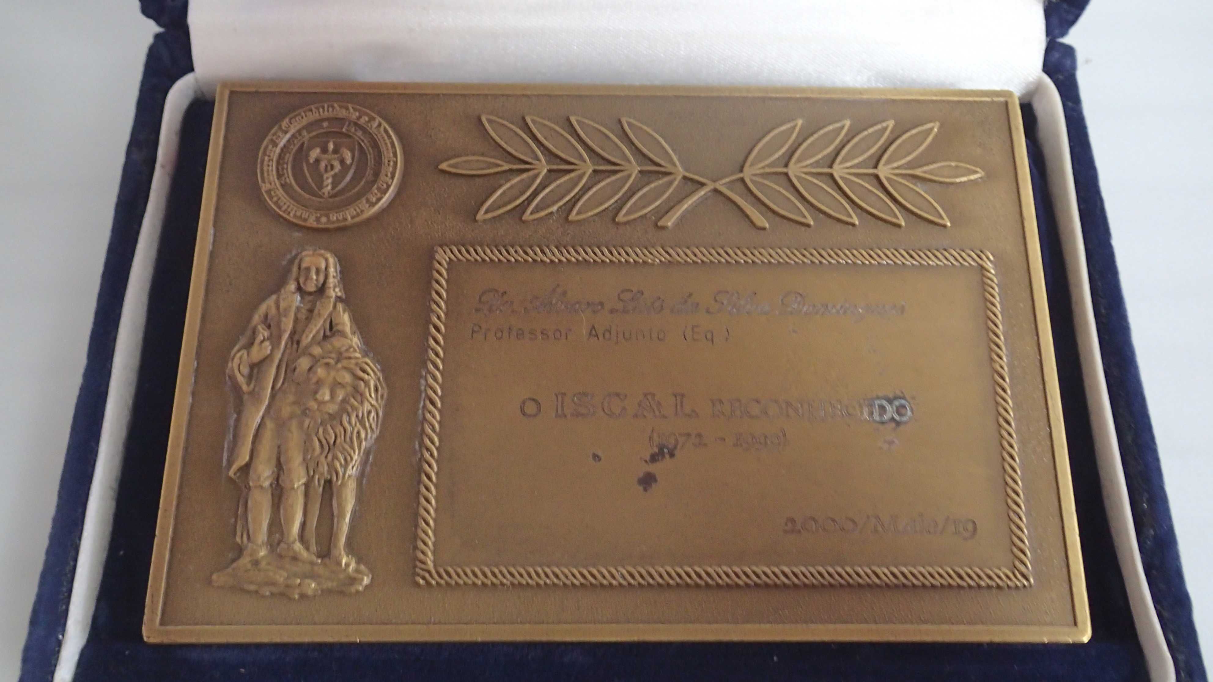 Placa de Bronze ISCAL