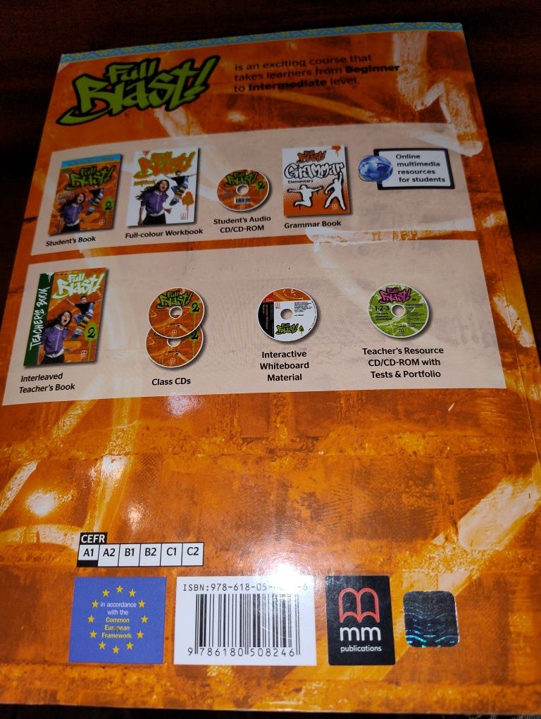 Англійський підручник , книга для 5 класу  Full Blast 1, 2 та д