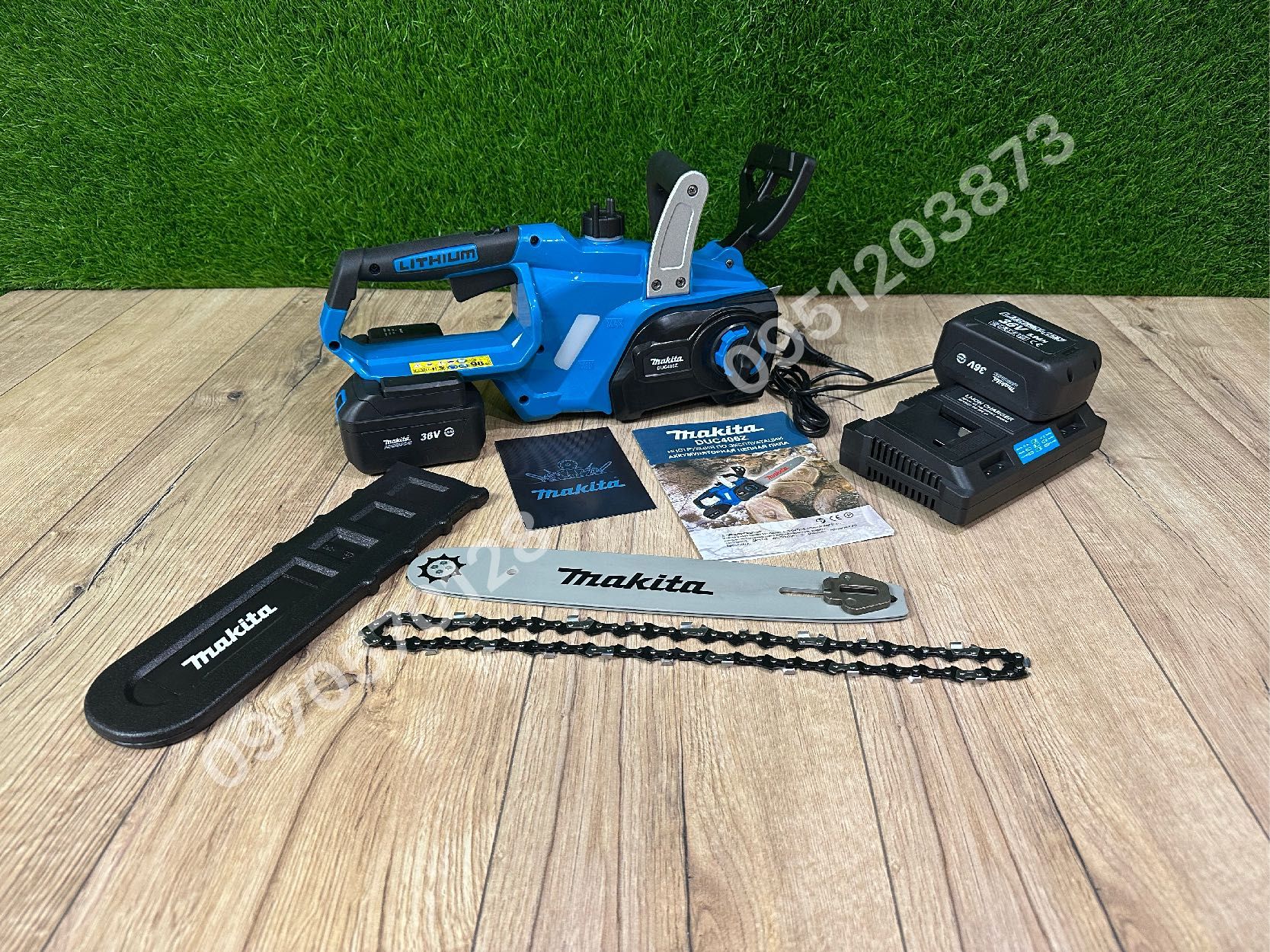 Аккумуляторная цепная пила Makita DUC406Z 36V 5Ah Длина шины 40 см