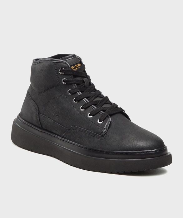 G-Star RAW чоловічі чорні нубукові хайтопи