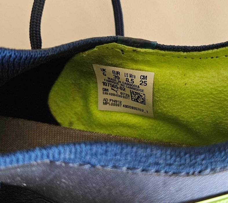 Chuteiras Puma KING Ultimate Firm Ground Ws — EU39 / UK6 — Como Novas!