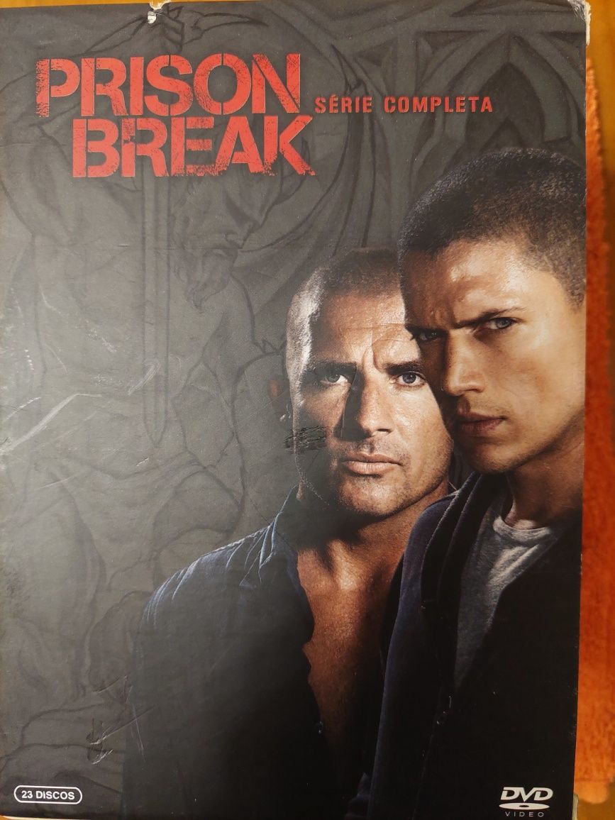 Dvd Série Prison Break edição colecionador edição Portuguesa selo igac