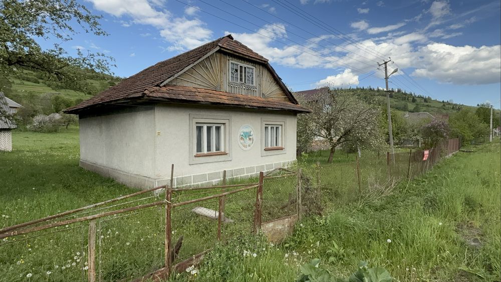 Продається будинок з ділянкою 14 сотих у горах Закарпаття