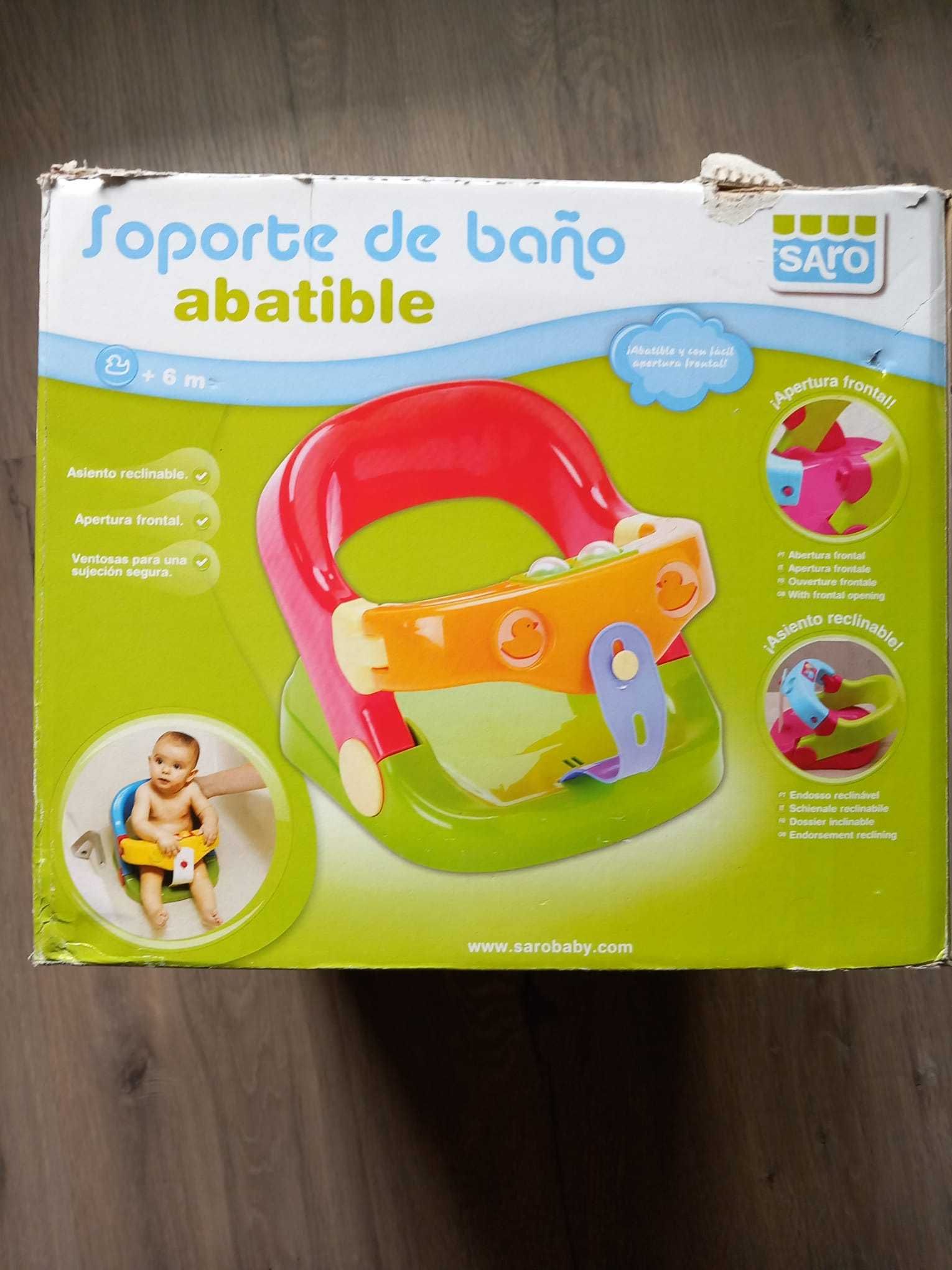 Cadeira de banho e brincadeira para bebés, a partir dos 6 meses