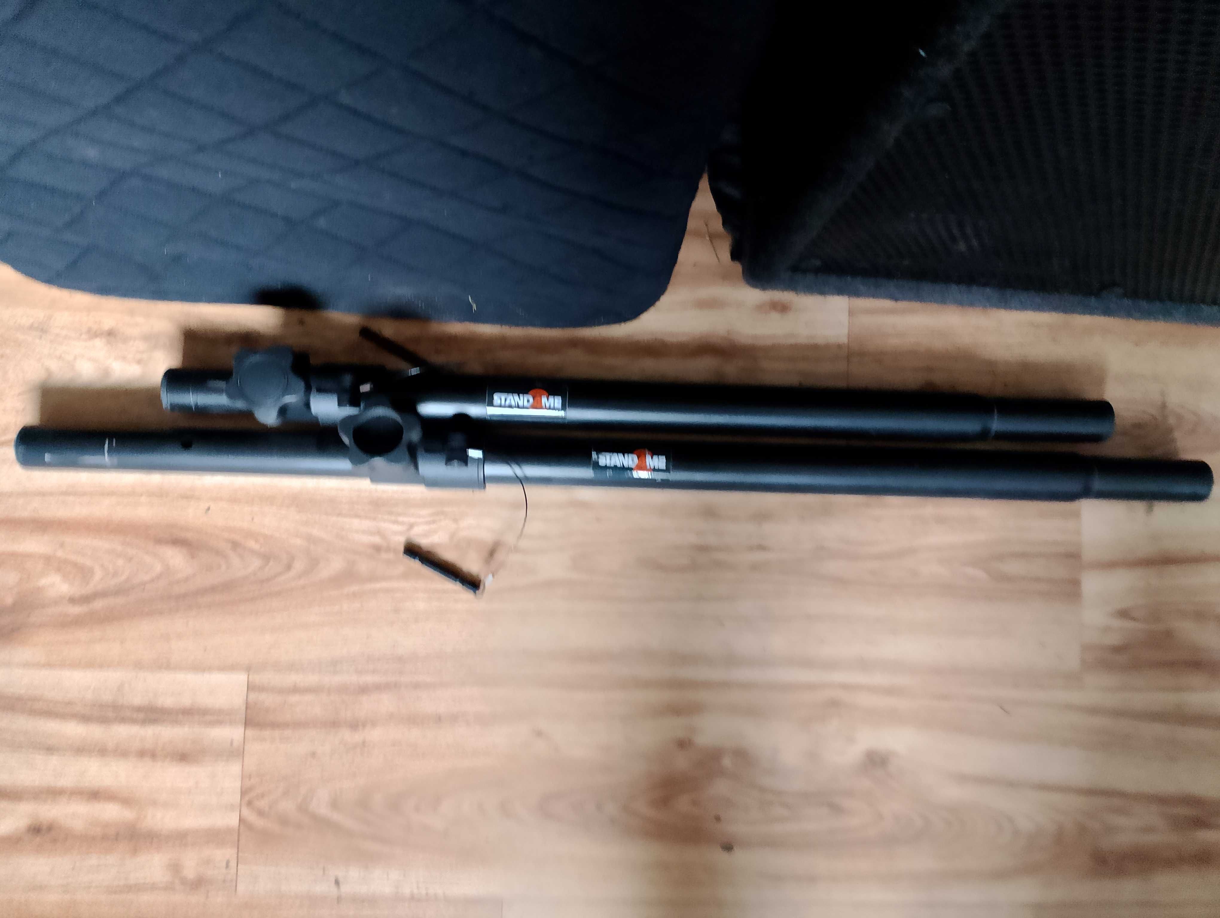 Subwoofery 500/100W + końcówka mocy 2100W + sztyce + pokrowce