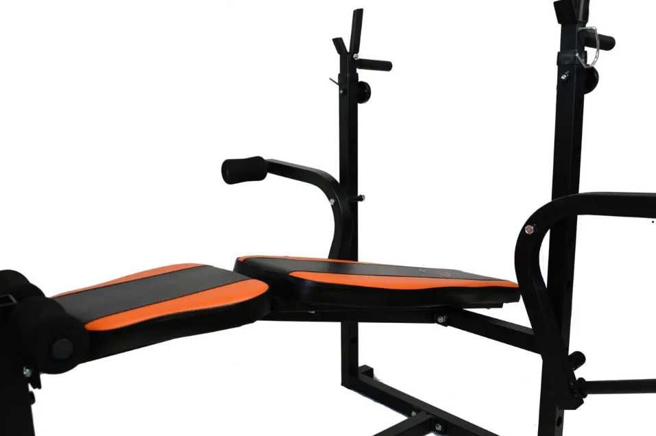 Скамья для жима wcg-0070 тяга брусья приставка скотта