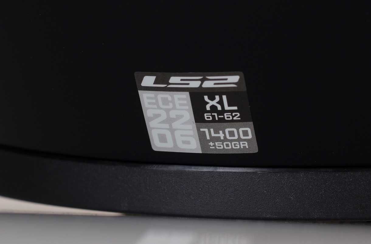 KASK Zamknięty Integralny LS2 FF353 RAPID II Czarny System PINLOCK XL