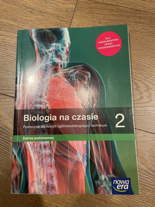 Podrecznik Biologia na czasie z nowej ery zakres podstawowy dla klas 2