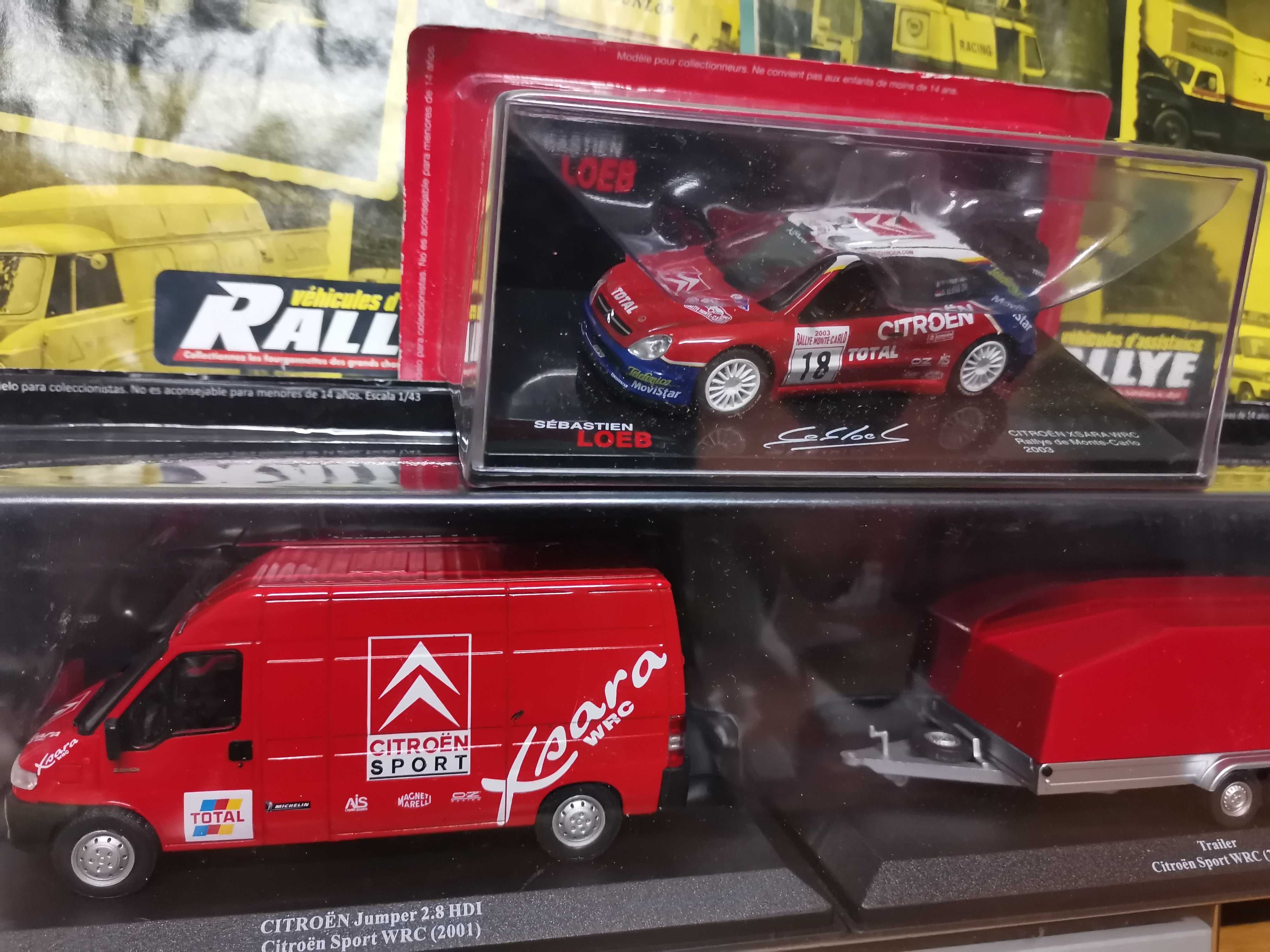 Citroën Jumper + Citroën Xsara WRC - Team Sport Citroën Rally 1/43