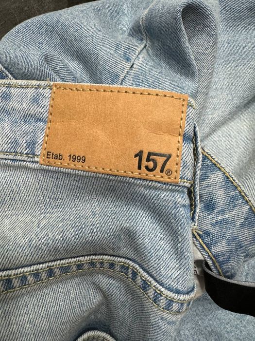 женские джинсы бренд 157 jeans размер л-хл mom jeans высокая посадка