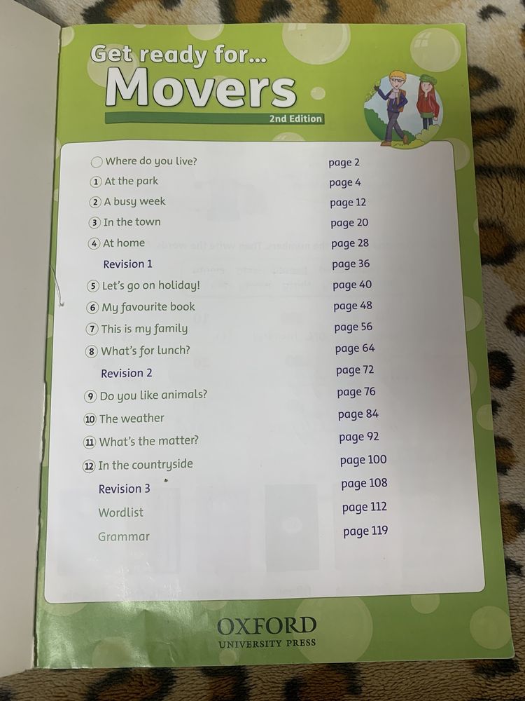 підручник англійський Movers 4-5 клас