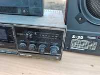 Магнитофон маяк м249s,колонки ,радиотехникаs30