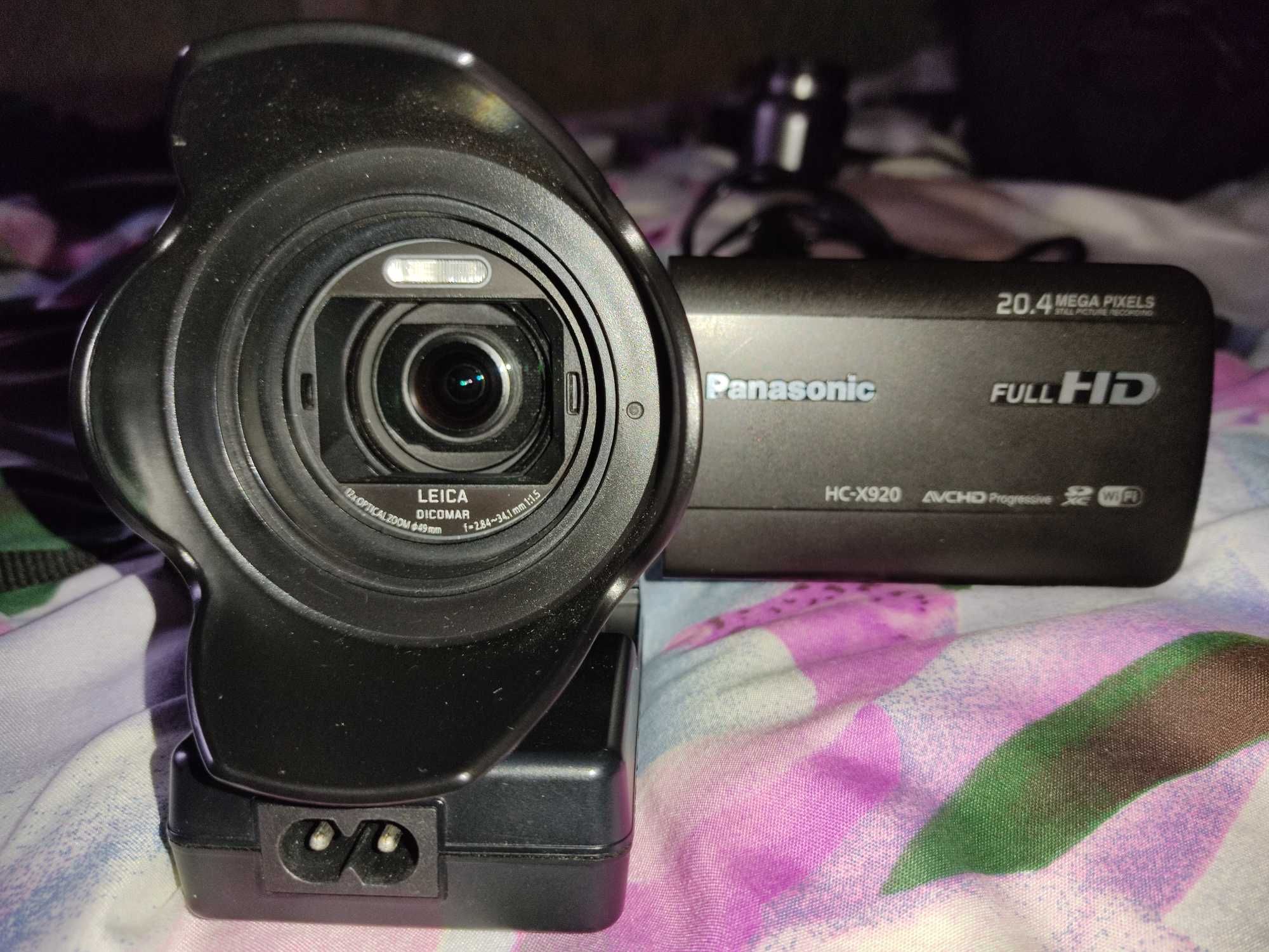 Panasonic hc-x 920+3Dнасадка VW-CLT2