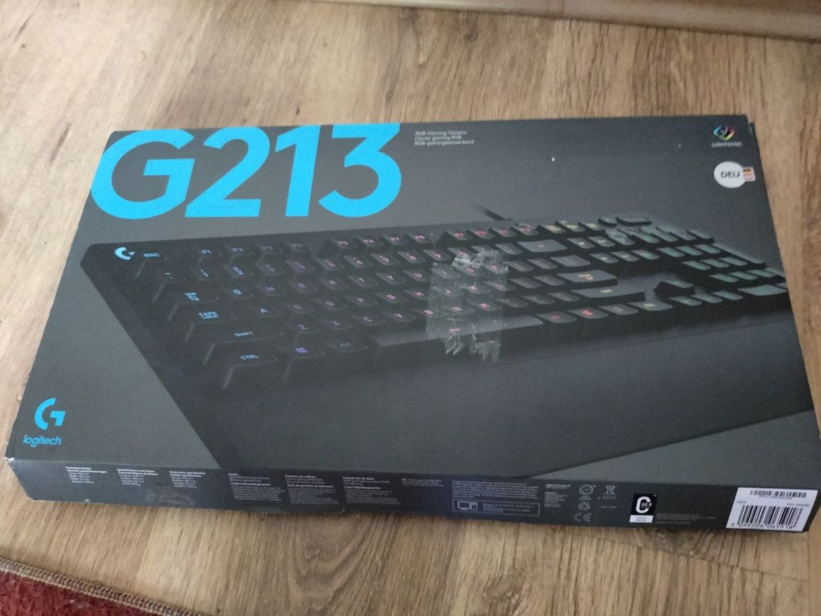 Klawiatura Logitech g213 powystawowa