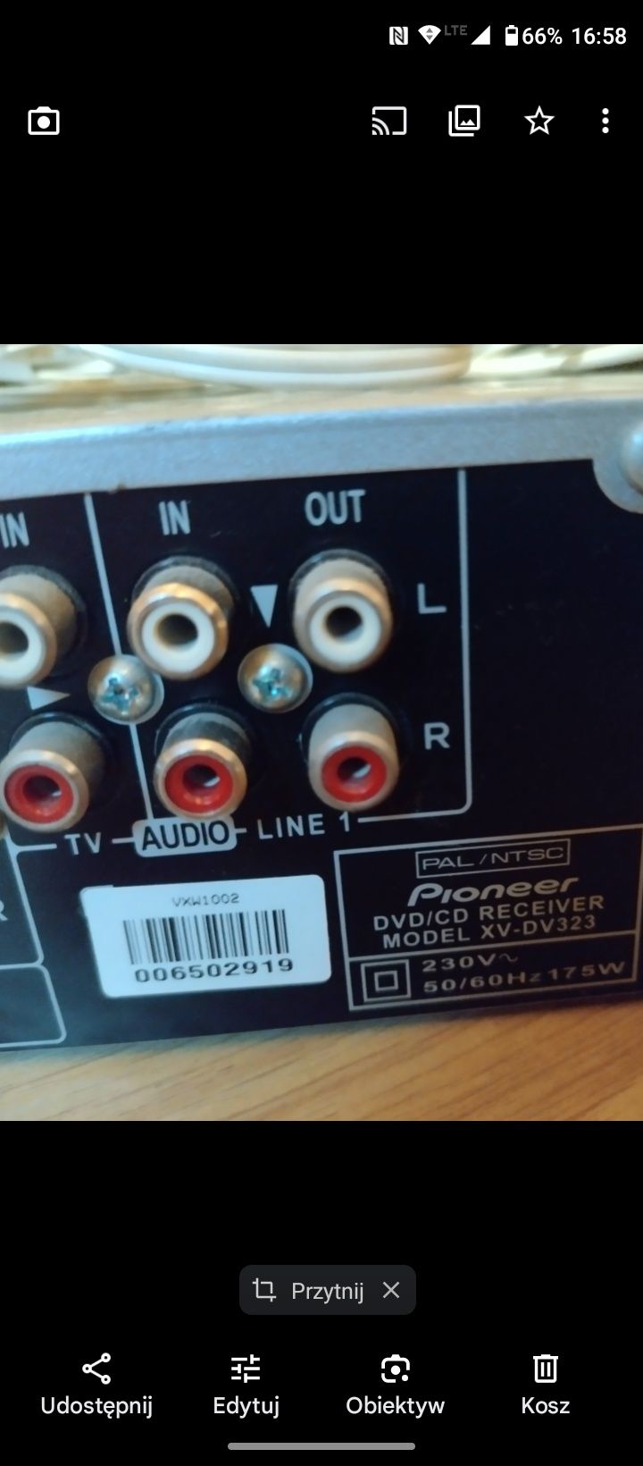 Kino domowe Pioneer xvDv232