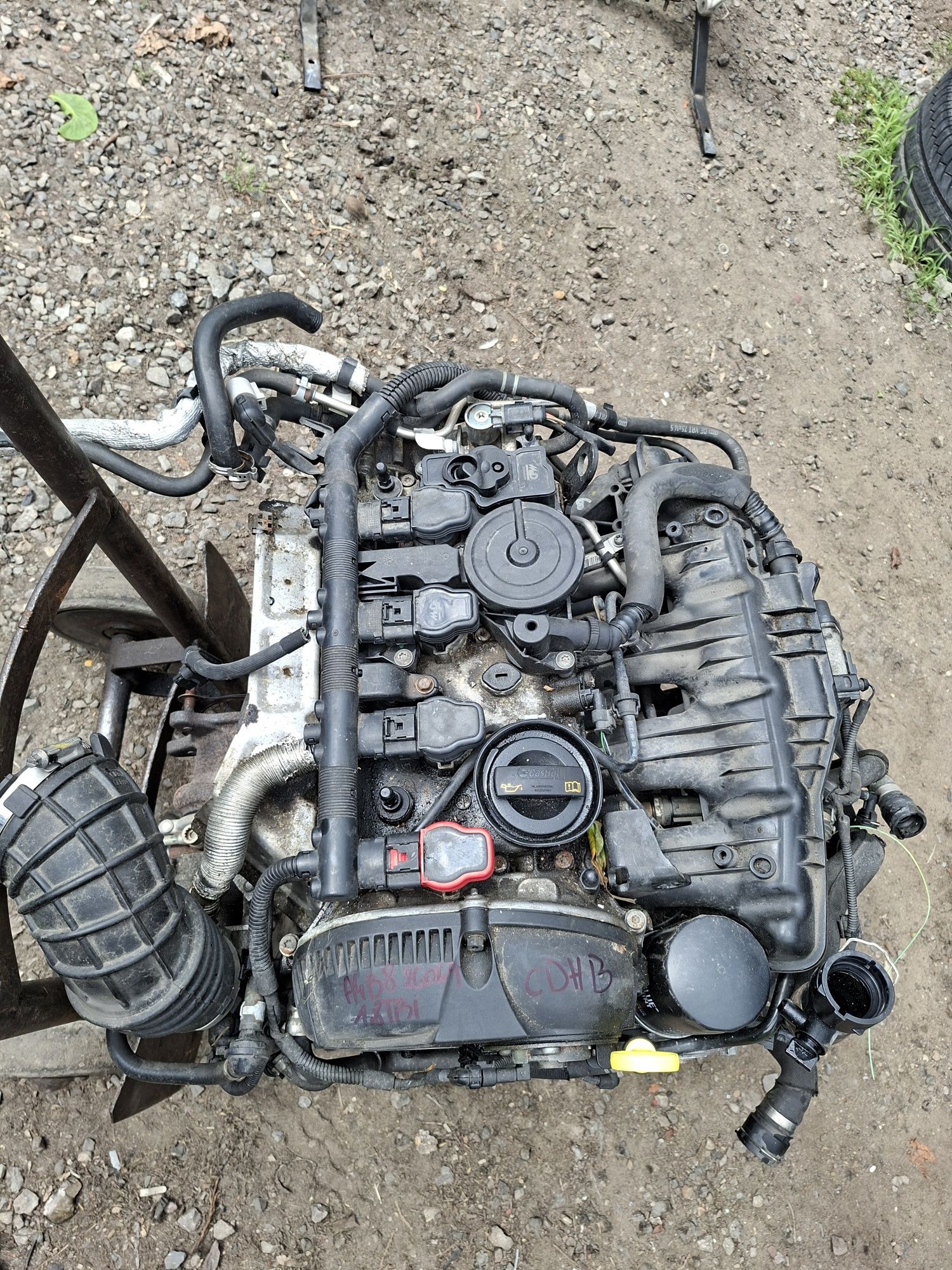Silnik cdhb audi a4 b8 a5 1.8tfsi kompletny 260tys km turbo wtryski