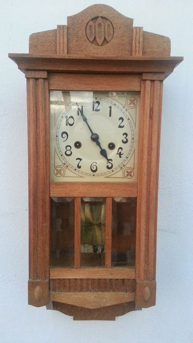 HAC (JUNGHANS) Немецкие Старинные Антикварные Настенные Часы