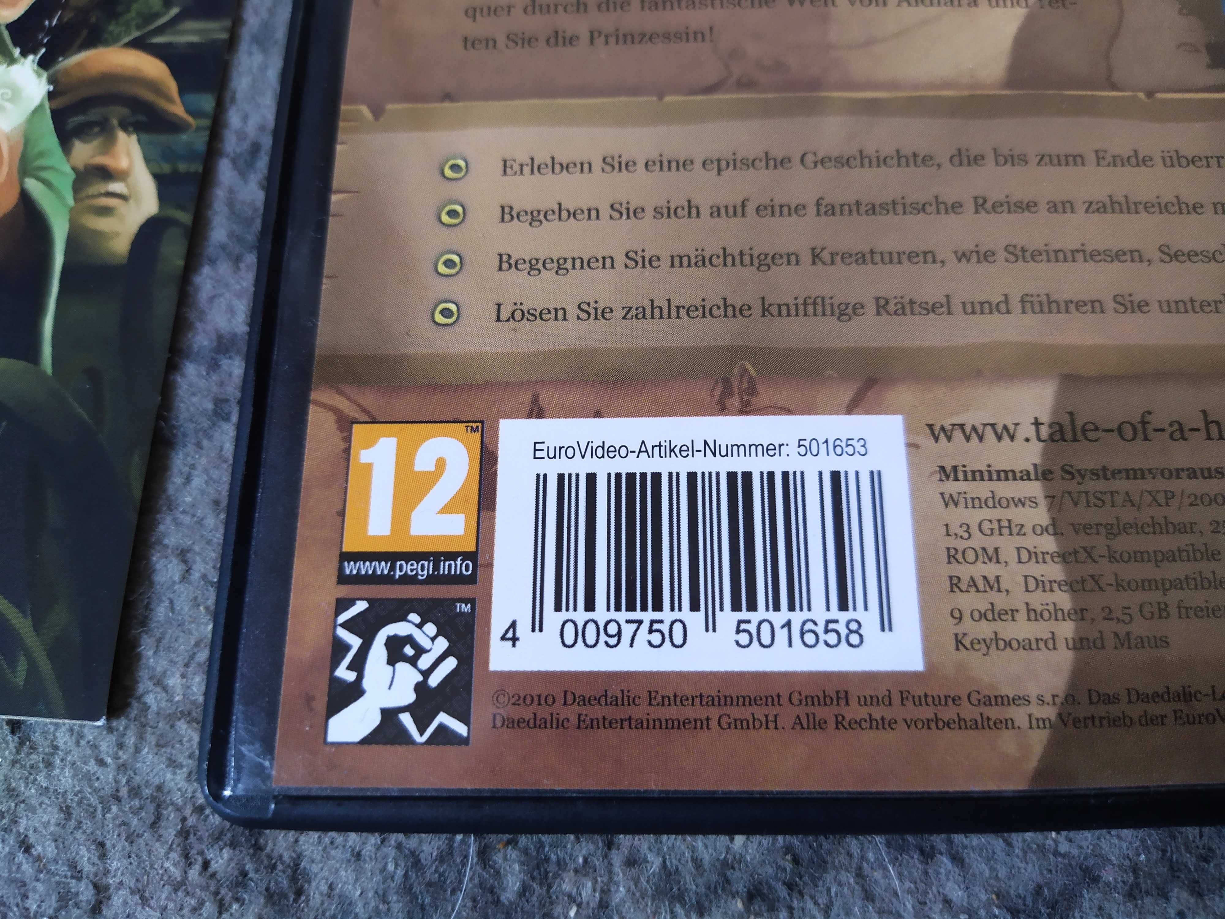 Tale of a Hero PC DVD DE
