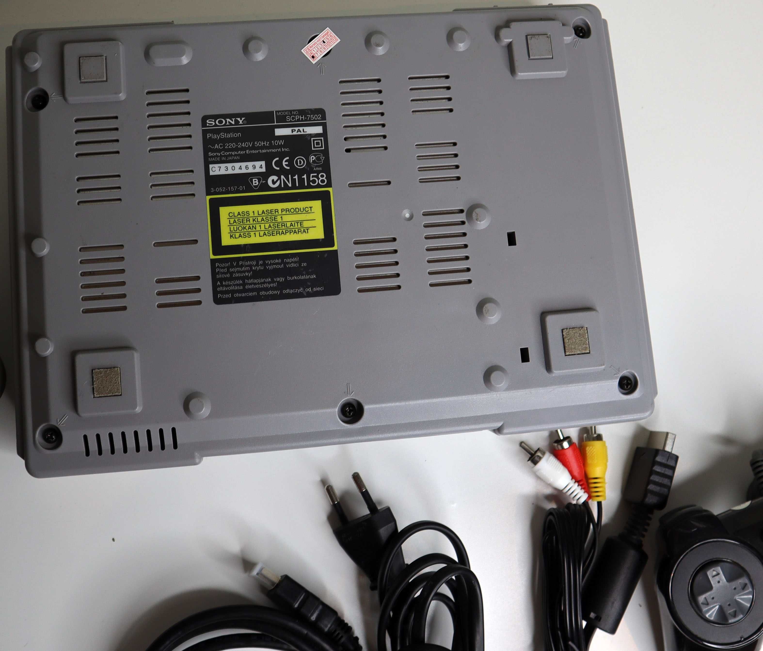 MOD Playstation 1 PRZEROBIONA SCPH-7502 | 2 Pady | HDMI | CHIP |