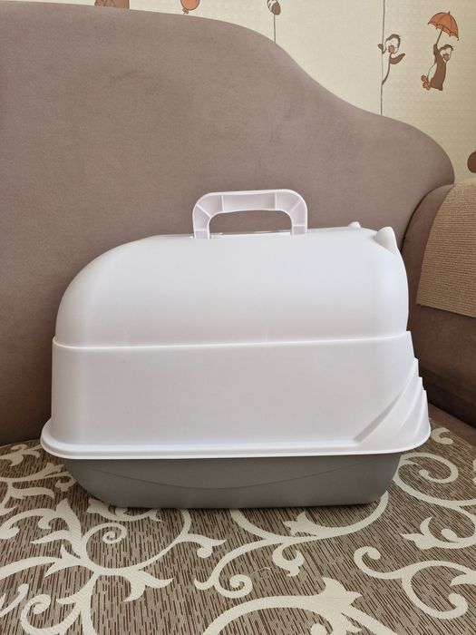 Закритий туалет для котів, кошенят, лоток котячий