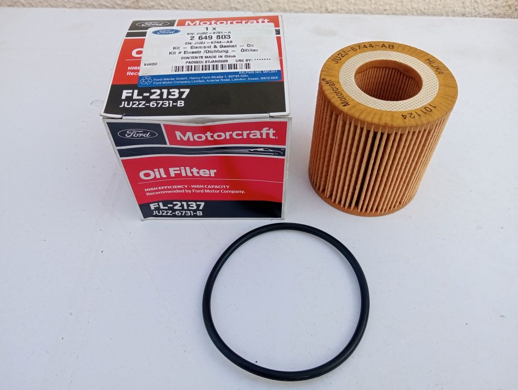 Filtro de óleo Ford Ranger Raptor