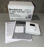 BUDERUS regulator pokojowy RC100H zdalny Nowy