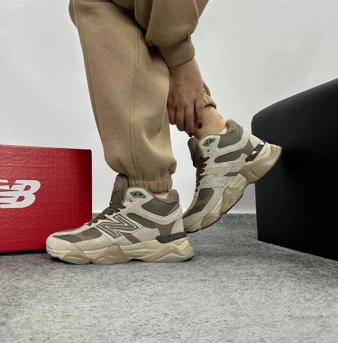 Жіночі Зимові Кросівки New Balance 9060 Gore-Tex Fur High з хутром