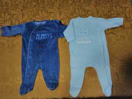 2 babygrows, Bs, 1-3 meses