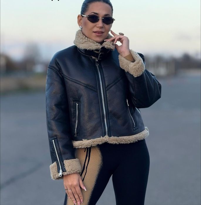 Зимова дублянка жіноча