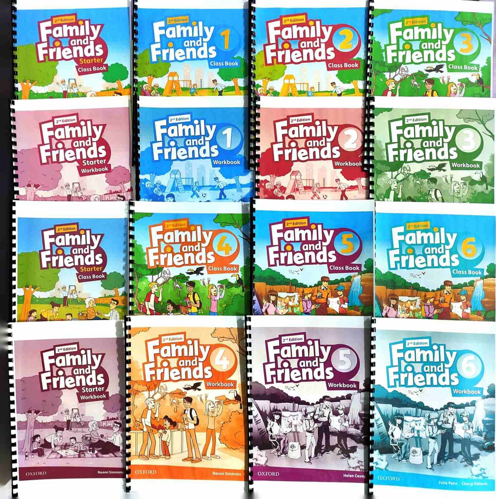 Підручники Family and Friends, starter,1,2,3,4,5,6 усі рівні – якісний