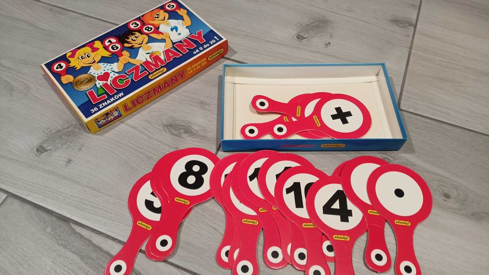 Zestaw do nauki alfabetu i liczb