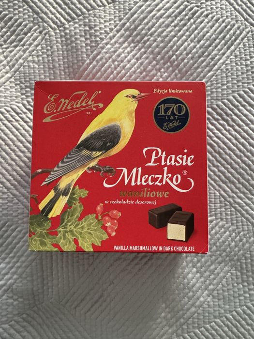 ptasie mleczko waniliowe edycja limitowana na 170 rocznicę