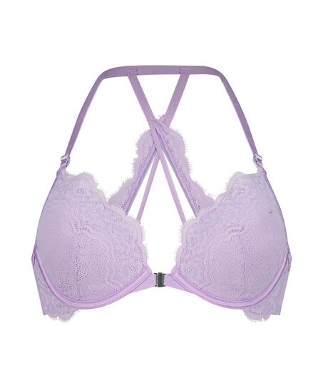 кружевний бюстгалтер hunkemoller 80 Е з застібкою зпереду