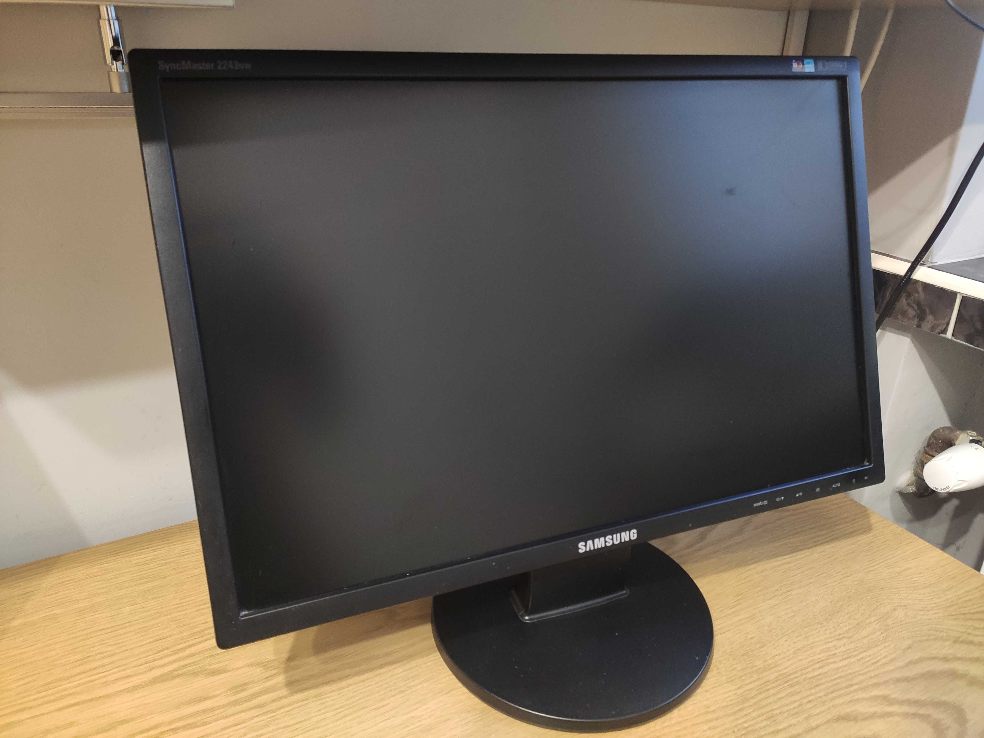 Monitor samsung 22” SyncMaster 2243nw