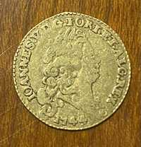 Moeda ouro D. JOAO V 1/2 Esc. 1744