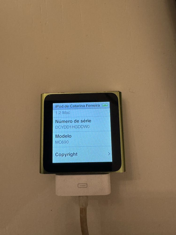 iPod Nano 6Gen verde