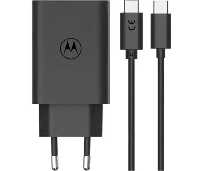 MOTOROLA 30W USB-C + кабель 1m CC (SJMC302), оф. гарантія 24 міс.