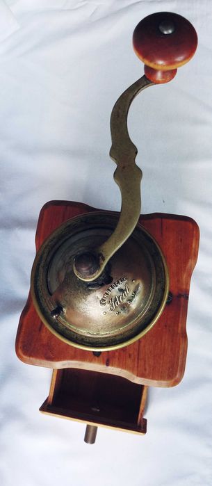 Stary młynek do kawy Leinbrock's Ideal przedwojenny